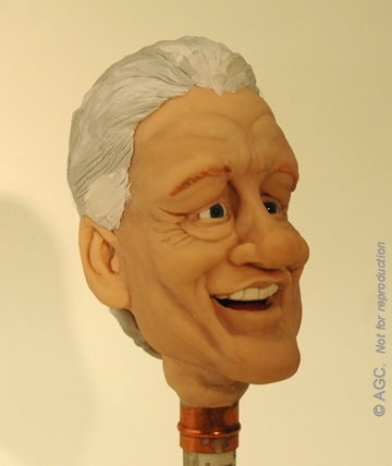 Bill Clinton side view